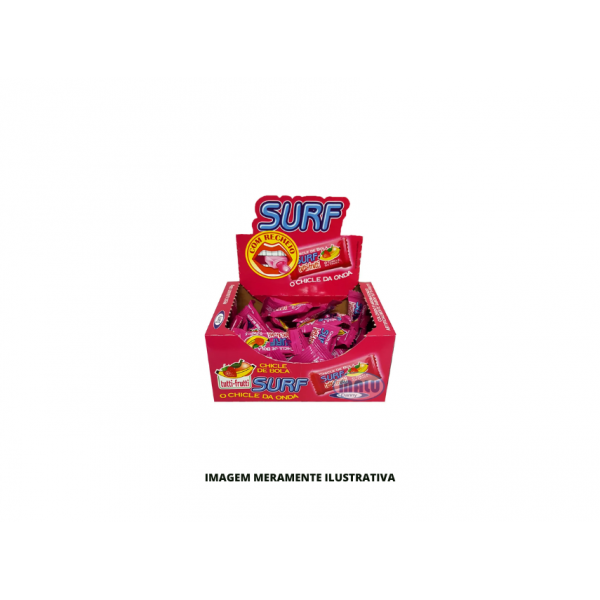 CHICLETE - SURF - 50UN RECH TUTTI FRUTTI